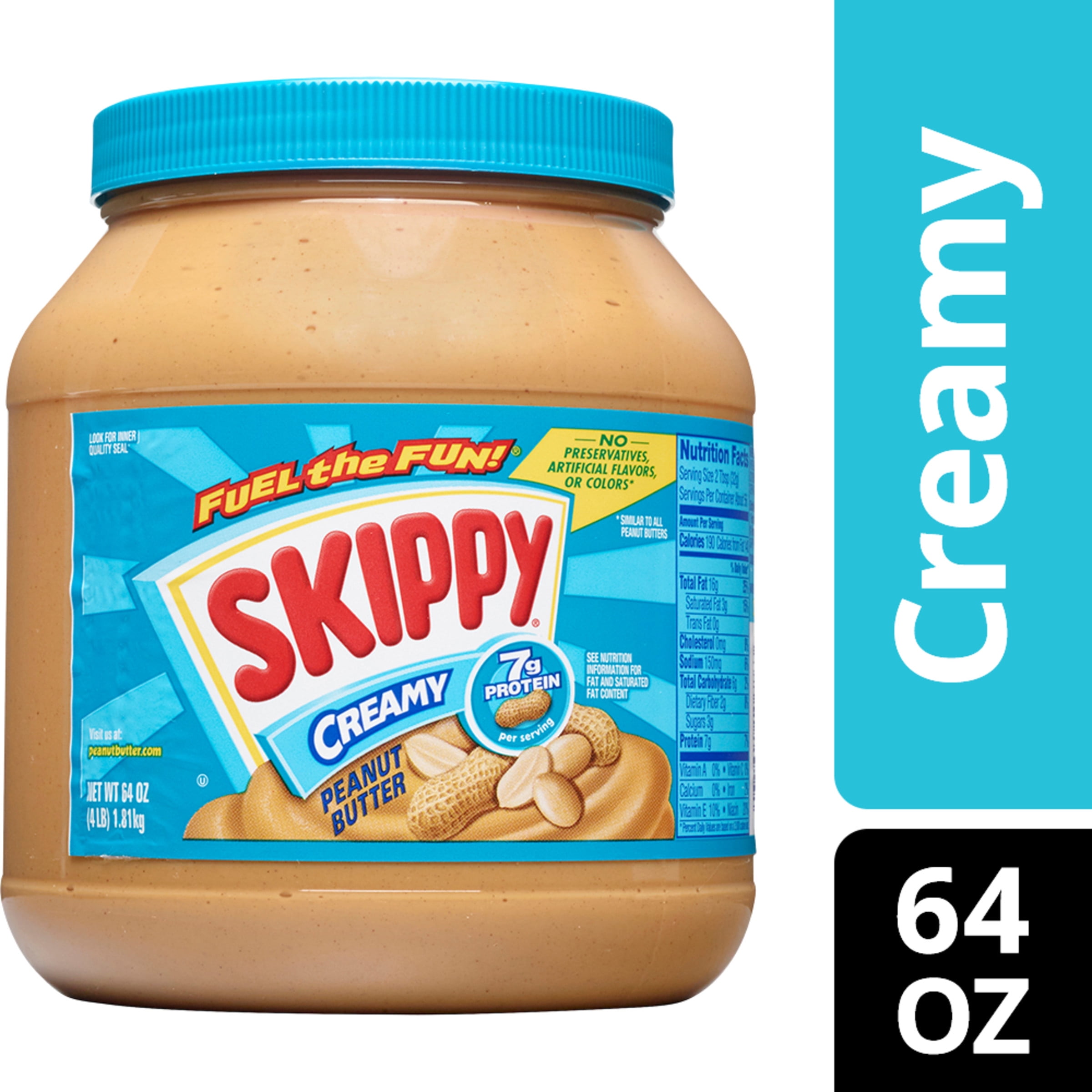 SKIPPY Creamy Peanut Butter 64 oz