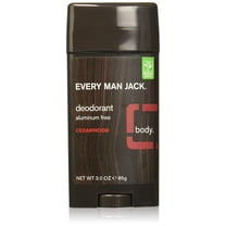 Every Man Jack Aluminum Free Deodorant Cedarwood Pack of 2
