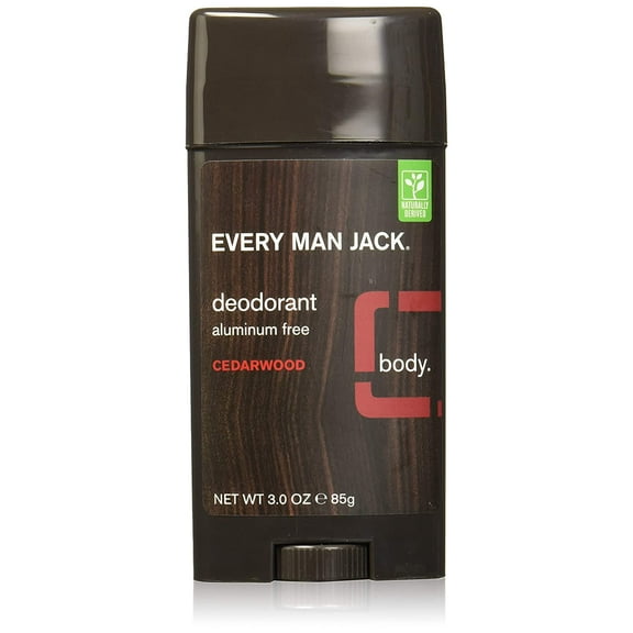 Every Man Jack Aluminum Free Deodorant Cedarwood Pack of 2