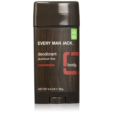 Every Man Jack Aluminum Free Deodorant Cedarwood Pack of 2