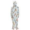 thumbnail image 3 of Vzayyk 4T-14Y Size Aviliable Cozy One-Piece Footless Sleeper Pajama Cartoon Axe, 3 of 8