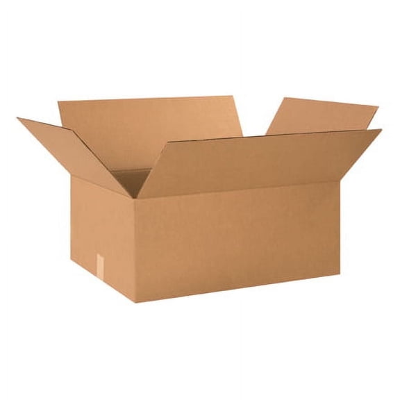 SSBM Kraft Corrugated Boxes ECT-32, 24 x 18 x 10", 10 per Case