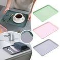 thumbnail image 2 of Fast Food Tray Rectangular Serving Trays Serving Tray For Indoor Plastic Fast Food Tray, 2 of 6