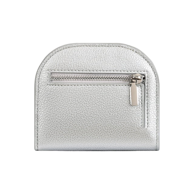 Yhmxh Organizadores y almacenamiento Monedero mini semicircular de color liso para mujer, tarjetero multiranura de alta gama Almacenamiento de ducha Almacenamiento de juguetes