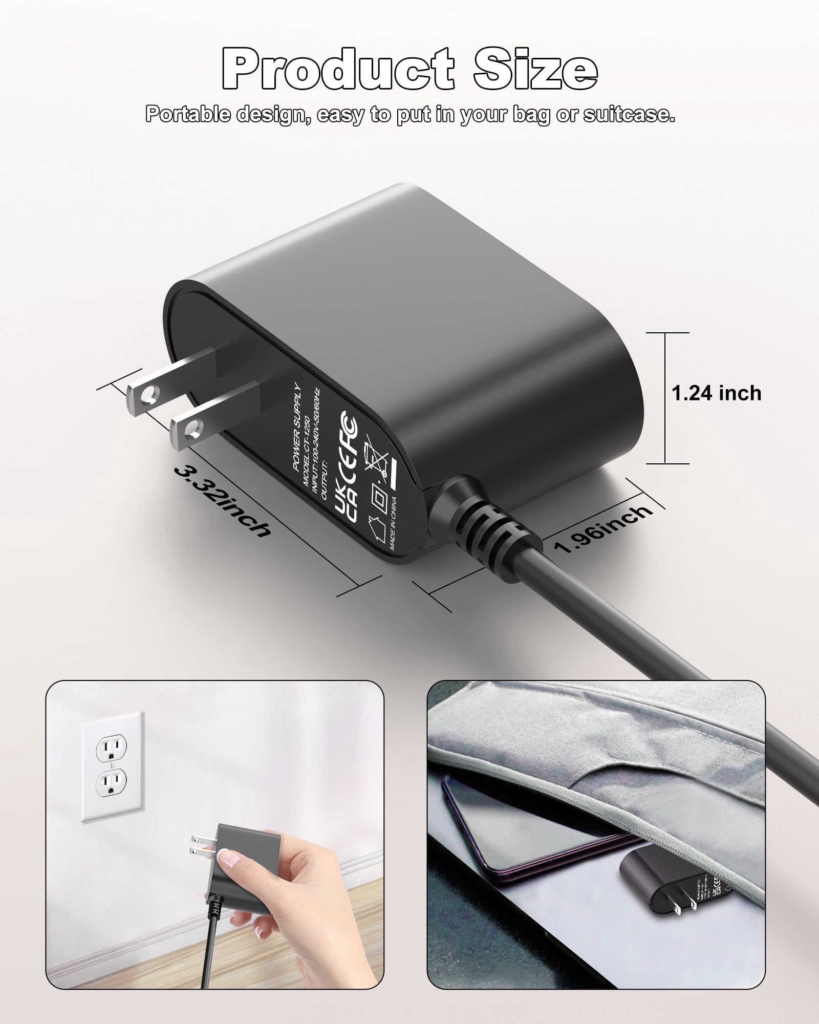 26V Charger Replacement for TINECO Cordless Vacuum Compatible with TINECO Charger A10 Dash A11 S3 Hero Master iFLOOR S3 Series AC/DC Adapter Replacement Class 2 Power Supply for YLS0241A-T260080