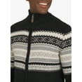 thumbnail image 6 of Chaps Men's & Big Men's Fairisle Full Zip Sweater, Sizes S-3XL, 6 of 10