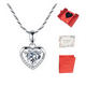 thumbnail image 1 of Collar Xtellar  Dije Corazón Plata 925 Cristal, 1 of 3