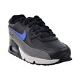 thumbnail image 2 of Nike Air Max 90 LTR (PS) Little Kids' Shoes Black-Medium Blue-Smoke Grey cd6867-018, 2 of 6