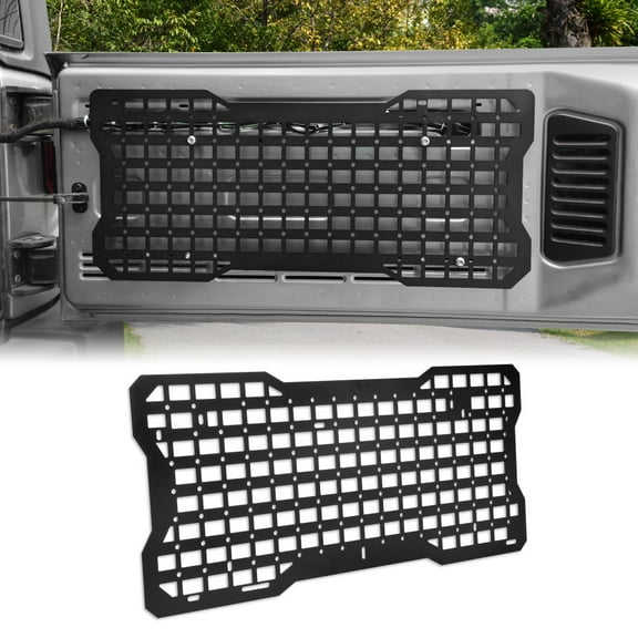 Steel Tailgate Utility Panel for Jeep Wrangler JK JKU 2007-2018 & JL JLU 2018-2024