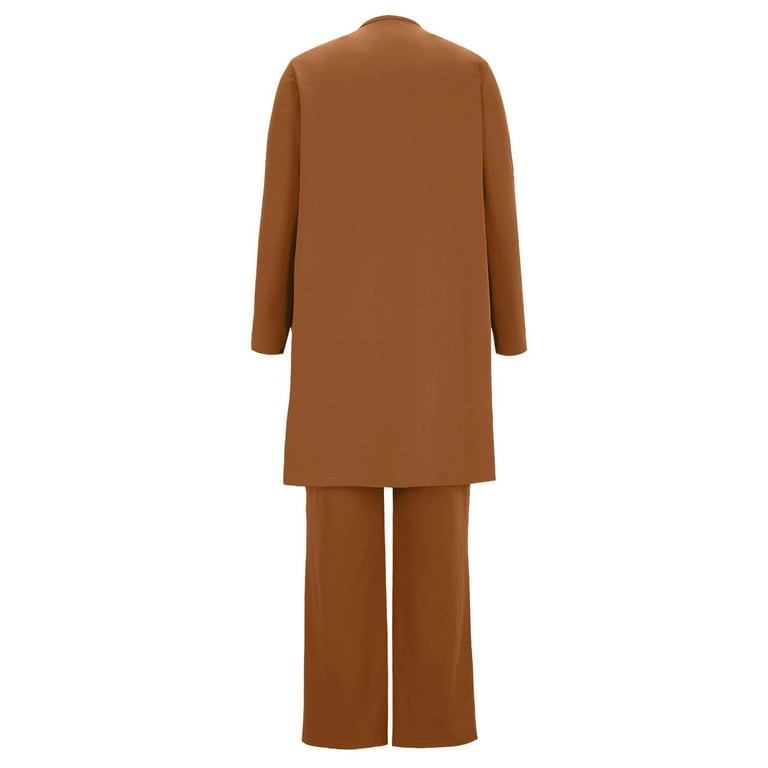 トップス LONG SLLEVE LOUNGE CARDIGAN 3 Amazon.com: Women's 3 Piece Knit Lounge Set, Long Sleeve