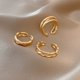 thumbnail image 1 of Anillo de traje femenino retro nicho personalidad anillo de perla anillo estilo frío alto sentido joyería de mano, 1 of 6