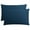 Navy, variant on Debonair 1800 Count Double Brushed Microfiber Envelope Pillowcases Set of 2 (Queen 20" X 30", White)