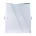 thumbnail image 6 of Pipeline Collection Frameless Rectangular Wall Mounted Tilt Mirror, 6 of 6