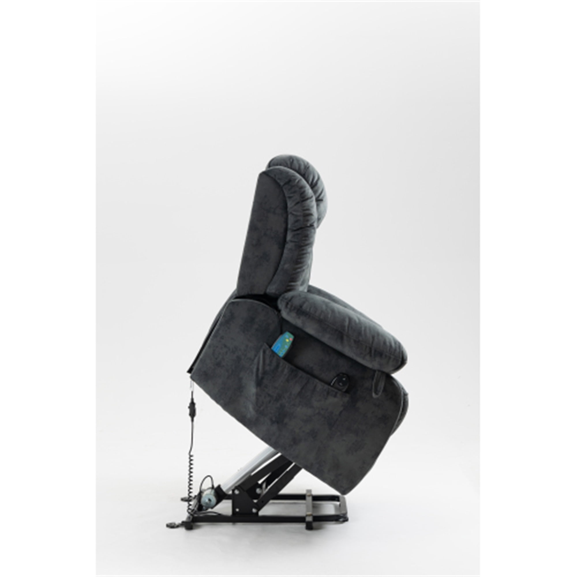 Kadyn Push-Back Recliner, Single Sofa Home Theater Chairs Power Electric Reclining for Elderly with Backrest for Living Room, Gray Kadyn Push-Back Recliner, Single Sofa Home Theater Chairs Power Electric Reclining for Elderly with Backrest for Living Room, Gray