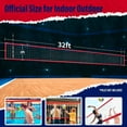thumbnail image 6 of High-Quality Volleyball Net for Outdoor & Indoor Use - Durable Design with, 6 of 6