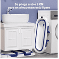 thumbnail image 4 of Bañera Bebés Plegable Con Cojin Y Termometro  Azul, 4 of 5