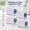 Blue, variant on Toothpaste Tube Roller Manual Squeezer Tool Toothbrush Holder Clip Stand Easy Dispensing Bathroom Organizer