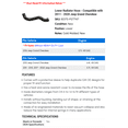 thumbnail image 2 of Lower Radiator Hose - Compatible with 2011 - 2020 Jeep Grand Cherokee 2012 2013 2014 2015 2016 2017 2018 2019, 2 of 2