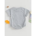 thumbnail image 4 of Bagilaanoe Newborn Baby Girl Boy Rompers Short Sleeve Bodysuits 3M 6M 12M 18M 24M Infant Casual One Piece Short Jumpsuit, 4 of 9