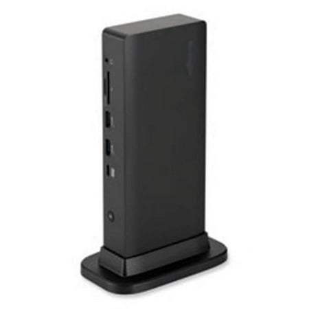 Triple Video Driverless Docking Station for Dell HP Lenovo Acer ASUS, Black
