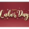 thumbnail image 4 of Decorative Stars Happy Labor Day Banner Red Background Holiday Decoration for Indoor Event Office Party, 4 of 8