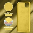 thumbnail image 4 of Designed for iPhone 11 Silicone Case, Protection Shockproof Dropproof Dustproof Anti-Scratch Phone Case Cover for iPhone 11, Yellow, 4 of 4
