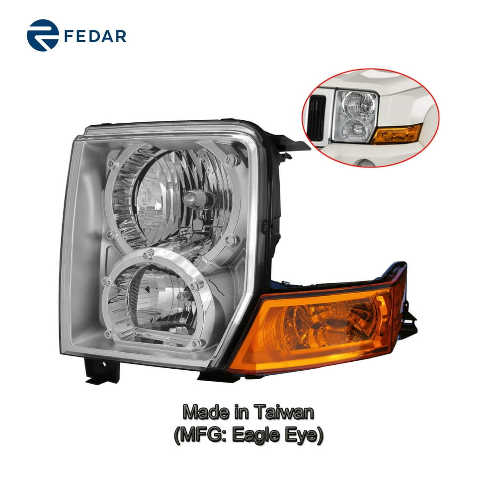Headlight Lamp Fit Jeep Commander 2006 2007 2008 2009 2010 Driver Left