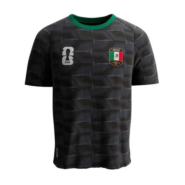 Playera Fexpro FIFA Fifa Jersey Host country Negro Escudo México Talla CH