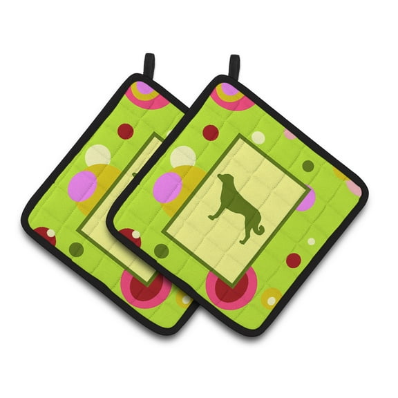 Caroline's Treasures Anatolian Shepherd Pair of Pot Holders