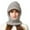 Gray, variant on Face Mask For Cold Weather Shawl Wraps For Women Winter Ear Muffs Winter Scarf And Hat Neck Warmer Ear Warmers For Women Winter Headband Black One Size