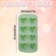 thumbnail image 3 of Heart Shaped Silicone Baking Mold, Ice Cube Tray for Cocktails, DIY Chocolate Mold, Soap Making Supplies, Candle Making Kit, Resin Molds, Jelly Ice Cube Trays for Baking Crafts Party Decor, 3 of 6