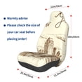 thumbnail image 3 of Fotbe New York Funda para Asiento de Auto con Estampado – Impermeable y Antisudor – Ajuste Universal, Lavable a Máquina, Antideslizante (1 Pieza), 3 of 5