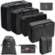 thumbnail image 2 of Juego organizador de viaje de 8 piezas: ¡cubos de embalaje para un viaje eficiente! Bolsa ordenada para zapatos, 2 of 8