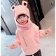 thumbnail image 5 of Gibobby Sudaderas largas con capucha Niños bolsillo 3D niño pequeño bebé con grandes niños cremallera dibujos animados niñas pulóver con capucha niñas To(Rosa, 6-7 Años), 5 of 5