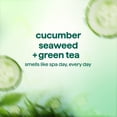 thumbnail image 4 of method Body Wash, Daily Zen - Leaves Skin Feeling Soft & Moisturized, Made Without Parabens, Notes of Cucumber, Seaweed & Green Tea, 18 fl oz, 4 of 9