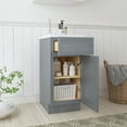 thumbnail image 3 of Vanity Art 15" W Birch Plywood Freestanding Single Base Storage Cabinet with Soft Close Door, 3 of 9