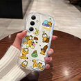 thumbnail image 1 of Cartoon The Garfields Shows 3D Wave Phone Case For Samsung Galaxy S24 S23 S21 S20 FE Plus Ultra 4G 5G Soft Silicone Back Cover, 1 of 7