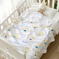 thumbnail image 4 of Yibo Fall Pumpkin Maple Leaves Blanket Flannel Soft and Comfortable Anti-static Bed Sofa Blanket, 4 of 8