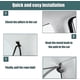thumbnail image 3 of Car Divider Curtains Sun Shade Van Curtains Black Detachable Simple Sun Shades Side Window Covers Travel Car Divider Privacy Protection Curtains For S, 3 of 5