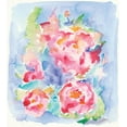 thumbnail image 2 of Mingo, Jessica 12x13 White Modern Wood Framed Museum Art Print Titled - Pretty Petals, 2 of 4