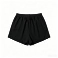 thumbnail image 5 of XIAONU Womens Lace Shorts Elastic Waist Scalloped Edge Sleep Bottoms, 5 of 5