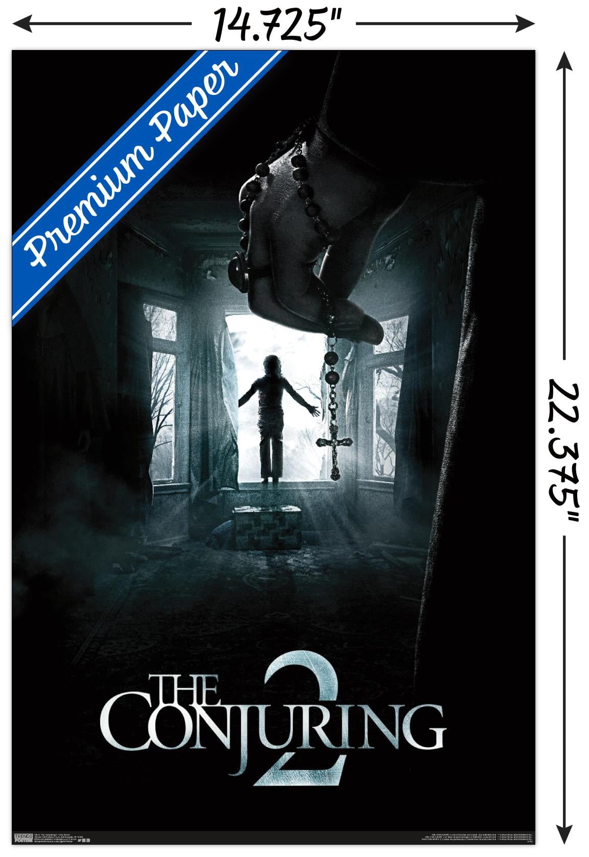The Conjuring 2 - One Sheet Wall Poster, 14.725" x 22.375"