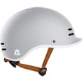 thumbnail image 2 of Casco de bicicleta Retrospec Remi ajustable talla grande acabado mate color hueso, 2 of 6