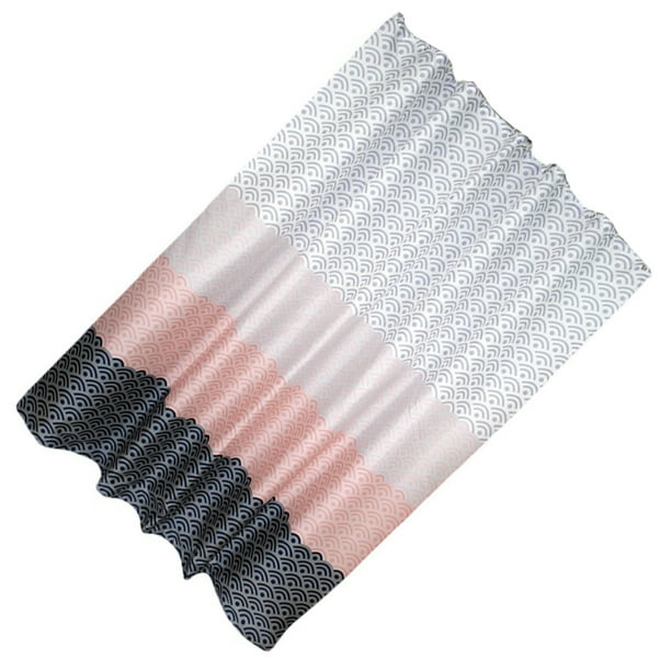Billuyoard Poliéster PEVA impermeable extragrueso para máxima higiene y protección de la privacidad Artesanía exquisita no pasante 150*200CM Type2 NO2