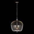 thumbnail image 4 of Varaluz Lighting - Six Light Pendant - Voliere - 6 Light Pendant  Havana Gold, 4 of 7