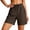 #04 Brown 【Mix & Match: Stock Up on Your Favorite Colors】, variant on Women's Lightweight Nylon Spandex Workwear Shorts, Elastic Waist Tummy Control with Zippered Pockets, Quick Dry Breathable Stretch, Outdoor Leisure Hiking Running | TruBelle,Army Green L