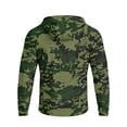 thumbnail image 6 of Havenx Mens Uv Protection Fishing Jackets Camo Long Sleeve Full Zip Jacket Thumbhole Hooded Hoodie Jacket Fishing Casual Summer Lightweight Hiking Blouse,Green S, 6 of 7