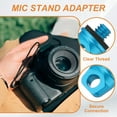 thumbnail image 3 of Uxcell Camera Wrist Strap Lanyard, Camera Hand Wristband Straps with Screw for Action Cameras 360 Selfie Stick Blue 7.68 inch, 3 of 7