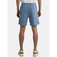 thumbnail image 3 of Athletic Works Men's and Big Men's Soft ButterCore Shorts, 6" & 8" Inseams, Sizes XS-5XL, 3 of 5