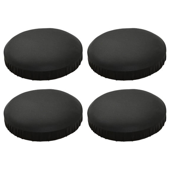 4 Piece Glossy Flexible Stool Slipcovers Stretch Round Seat Covers Home Decors